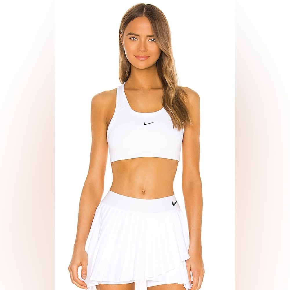 White Nike Sports Bra